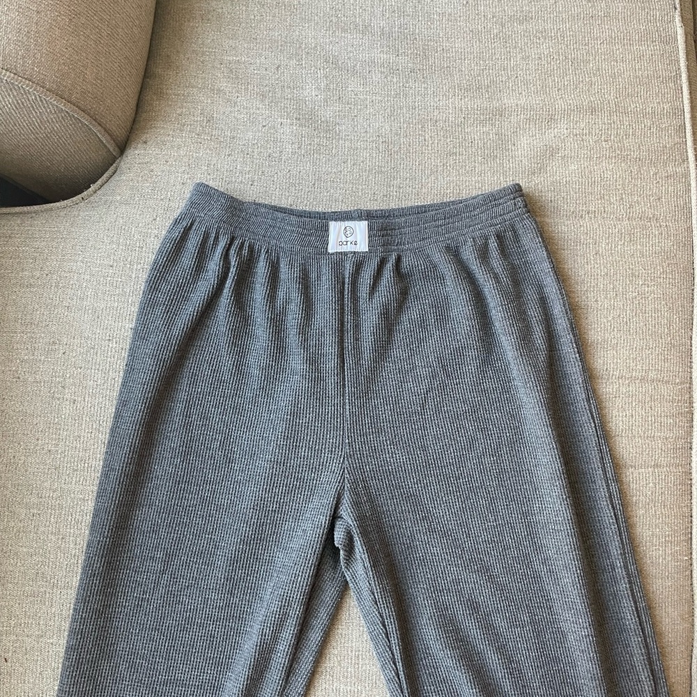 Parke Waffle Boxer Pant - Stormy, size Small